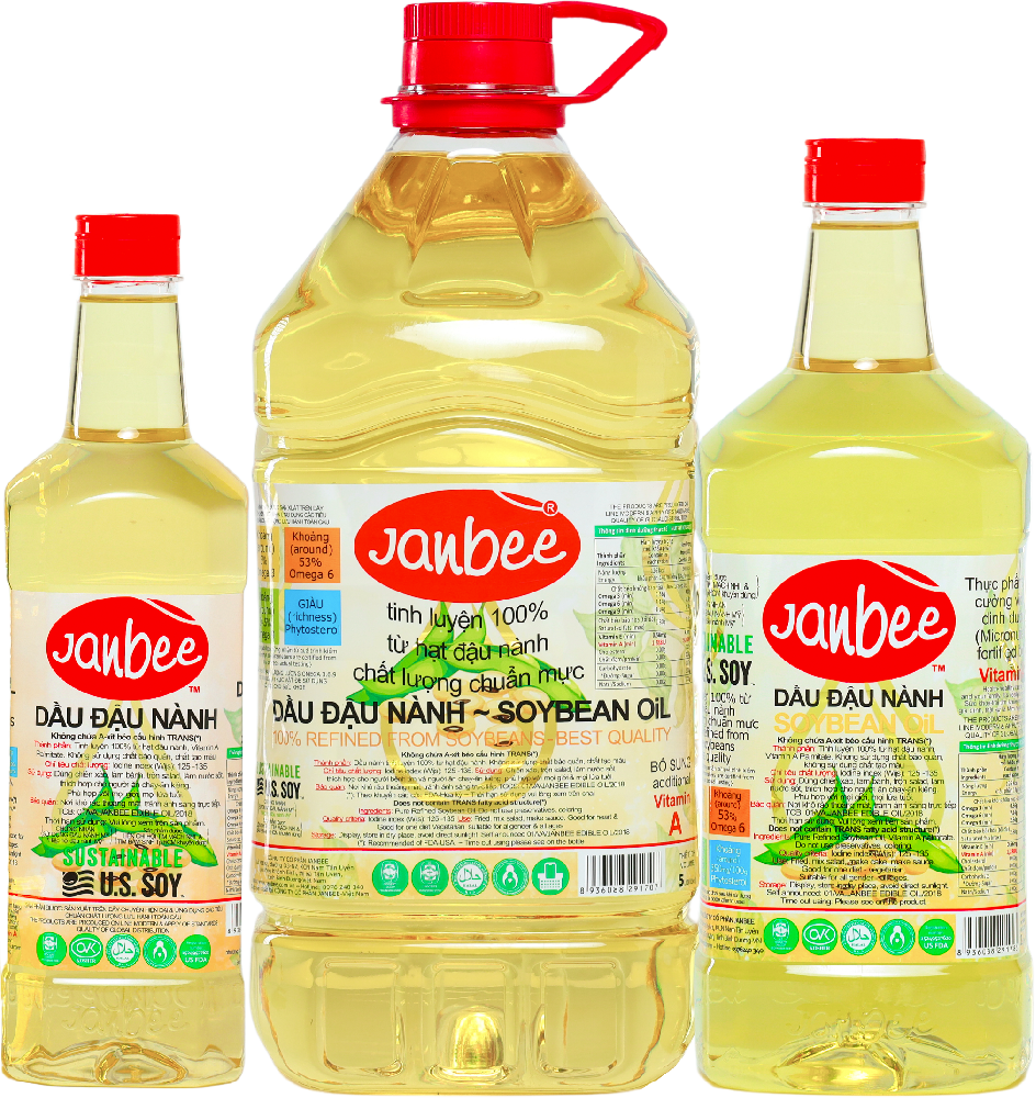 Dầu Đậu Nành Janbee 5L